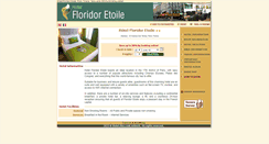 Desktop Screenshot of hotel-floridoretoile-paris.com